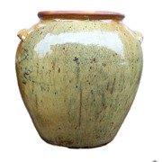 Keramička posuda - ćup glaziran h60 d60cm žuta