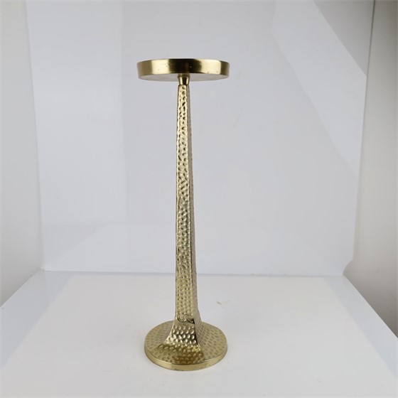 Svijećnjak alu h61cm d18,5cm zlatna