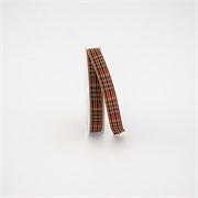 Traka tartan 12mm/20m bordo/crna
