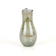 Staklo vaza h13cm d7cm sjaj sv.zelena