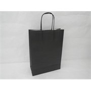 Vrećica 22x10x31cm papir crna
