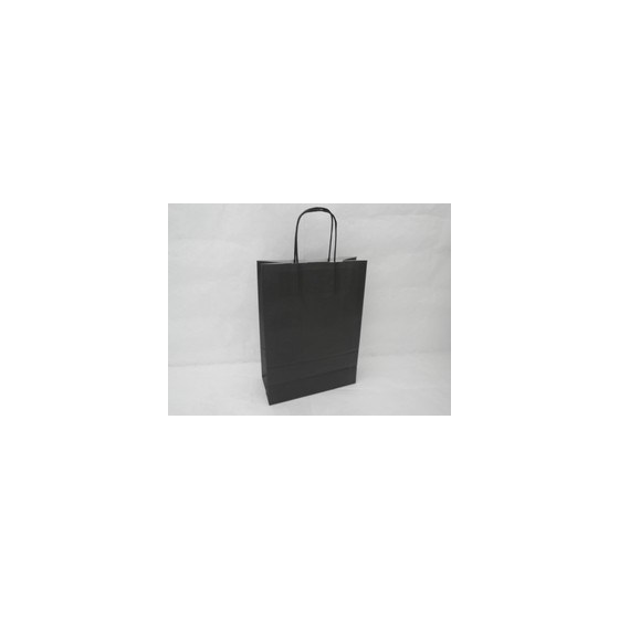Vrećica 22x10x31cm papir crna