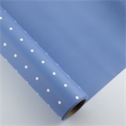 Charm folija Točke male rola 58cm/15m - sv.plava/bijela