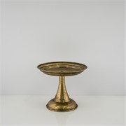 Metalni etažer d18cm h15cm zlatna