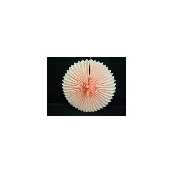Papirnate rozete - 40cm svj.roza