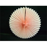 Papirnate rozete - 40cm svj.roza