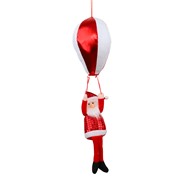 Balon s djedom božićnjakom 66cm crvena/bijela