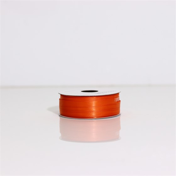 Traka saten 10mm/50m premium sv.narančasta 751