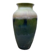 Keramička posuda glazirana h62 d34cm t.plava s preljevom