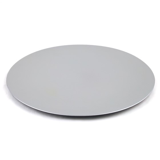 Tanjur plastični 40cm srebrna