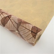Flizelin-papir Paperfibra Eucalipto 75cm/20m wine 09