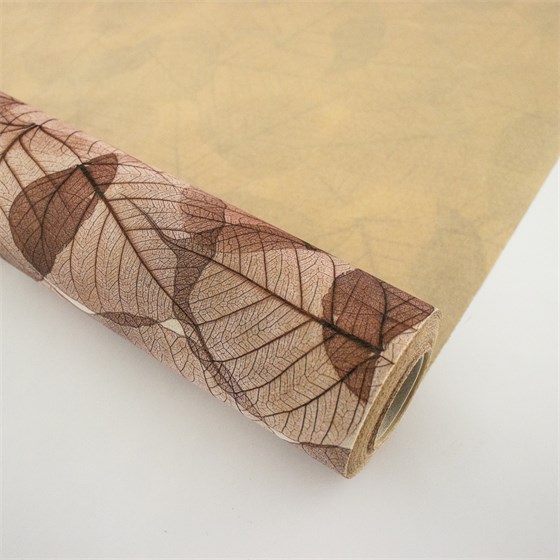 Flizelin-papir Paperfibra Eucalipto 75cm/20m wine 09