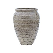 Keramička posuda - ćup glaziran h50 d36cm krem