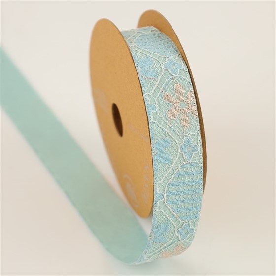 Traka Majolica 25mm/10m sv.plava 16