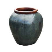 Keramička posuda - ćup glaziran h71 d60cm zeleni