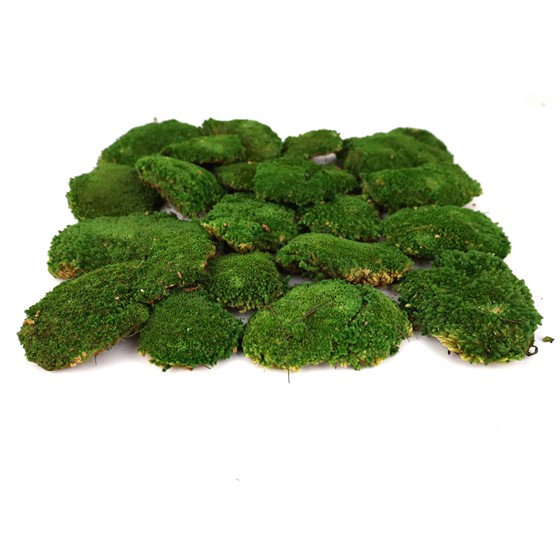 Mahovina komadi 0,16m2 t.zelena