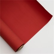 Rola kartopak baby pois 1x40m bordo/bijela