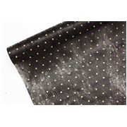 Flizelin 35g Točke rola 60cm/10m - crna/zlatna