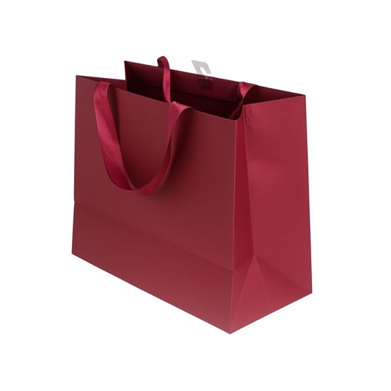 Vrećica 35x15cm h26cm premium t.crvena