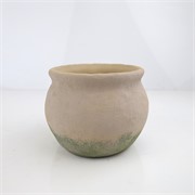 Cement posuda Ćup 17xh13cm siva/zelena