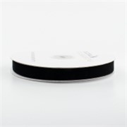 Traka pliš 16mm/10m crna 030