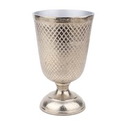 Metalni kalež d16cm h25cm srebrna