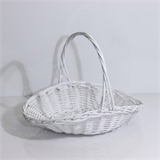 Košara pladanj 45x35/h12cm bijela