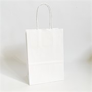 Vrećica 14x7x21cm papir bijela