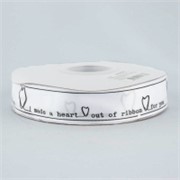 Traka saten I made 25mm/41m bijela