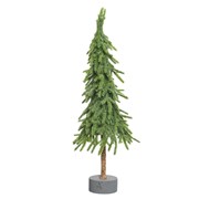 Bor na stalku glitter d12 h35cm zelena
