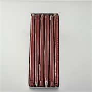 Svijeća konus metallic x12kom 30cm crvena
