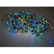 LED lampice niz/400L/20m multicolor IP44