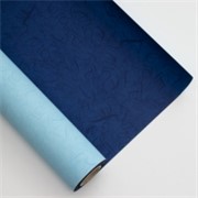 Rola kartopak dvobojna riža 1x40m plava/t.plava