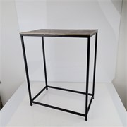 Stol konzola metalni 49x29xh60cm