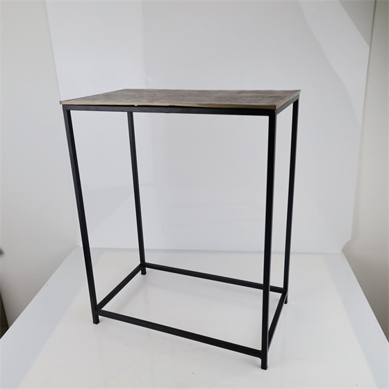 Stol konzola metalni 49x29xh60cm