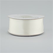 Traka saten 38mm/25m premium antique bijela 028