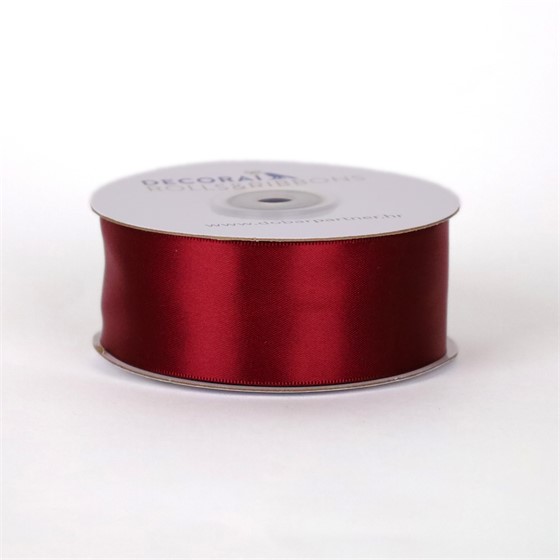 Traka saten 38mm/25m premium bordo 277