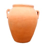 Keramička posuda - ćup s ručkama neglaziran h48 d48cm