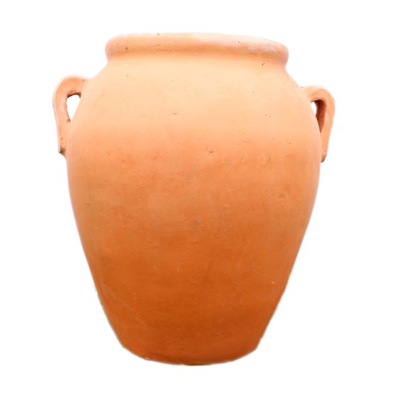 Keramička posuda - ćup s ručkama neglaziran h48 d48cm