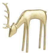 Figura jelen poly 4x21xh20cm zlatna