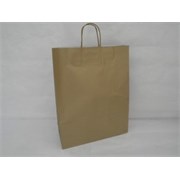 Vrećica 32x12x41cm papir zlatna