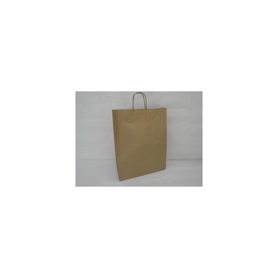 Vrećica 32x12x41cm papir zlatna