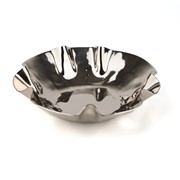 Metalna posuda d30xh7,5cm srebrna