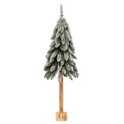 Bor na stalku zasniježen d45 h120cm zelena