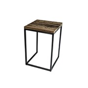 stolić metal/drvo h60x41x41cm