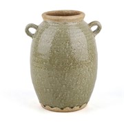 Keramička vaza h29x22cm d21cm stone siva