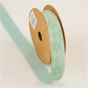 Traka Majolica 25mm/10m sage zelena 54