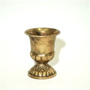 Metalni kalež d9,5cm h12cm zlatna