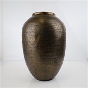 Vaza metalna 28xh40cm antik brončana
