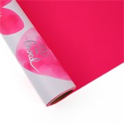 Charm folija I love you rola 58cm/15m - roza